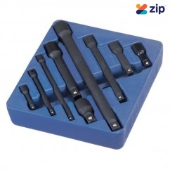 Genius Tools IE-2349 - 9 Piece 1/4", 3/8" & 1/2" DR. Impact Extension Bar Set